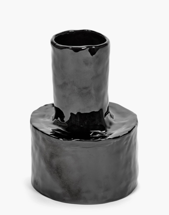 SERAX + Helena, vaas zwart 5 (Marie Michielssen)